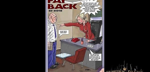  Sex Comic Book Hot Blonde Boss Tied up And Fucked Like a slut